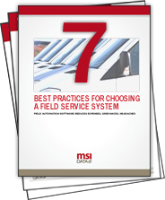 7 best practices field service software selection white paper