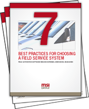 7 best practices field service software selection white paper